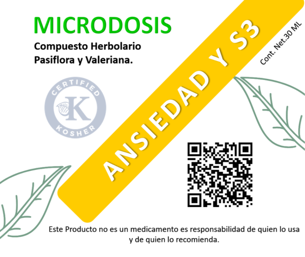 Microdosis 0s3 (Ansiedad, Estrés, Insomnio) - Imagen 2